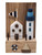 Wooden Coastal Lighthouse and Cottage Decorative Ornament