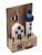 Wooden Coastal Lighthouse and Cottage Decorative Ornament