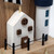 Wooden Coastal Lighthouse and Cottage Decorative Ornament