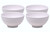 White Melamine Serving Bowls Durable Bowls - Summer Dining - Set of 4