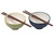 Ceramic Poke Bowl Set with Wooden Chopsticks - Blue Green - Set of 2