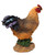 Chicken Hen Ornament 25cm Figurine - Home Garden Statue - Dark Tail Feather