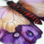 Metal Butterfly Garden Wall Hanging 34cm Purple Decorative Ornament