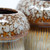 Mushroom Toadstool Glazed Ceramic Plant Pot Set - Earth Tone - Set of 2