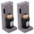 Galaxy Bergamot Reed Diffuser Masculine Home Fragrance Gift for Him - Set of 2