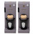 Galaxy Bergamot Reed Diffuser Masculine Home Fragrance Gift for Him - Set of 2