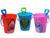 Children's Beach Bucket and Spade Toy Set with Animal Designs - Set of 3