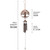 Tree of Life 55cm Metal Wind Chime Suncatcher Hanging Garden Ornament