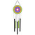 Rainbow Circle 45cm Metal Wind Chime Suncatcher Hanging Garden Ornament