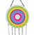 Rainbow Circle 45cm Metal Wind Chime Suncatcher Hanging Garden Ornament