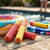 Foam Water Blasters for Kids Outdoor Summer Water Toy - Red & Yellow - Set of 24