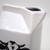 Novelty White Ceramic Milk Carton Jug with Cow Design