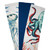 Coastal Sea Life Tea Towels with Jellyfish and Octopus Designs - Set of 3