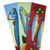 Colourful Vintage Style Fish Print Kitchen Tea Towels - Set of 3