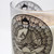 Large Buddha Design Fragranced Glass Candles with Wood Base - Set of 2