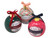 Christmas Bauble Bubble Baths  Berries, Jasmine, and Fig & Coconut - Set of 3