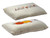 Embroidered Autumn Pumpkin Bouclé Cushions in Cream - Set of 2