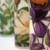 Fragranced Glass Jar Floral Candles with Hanging Handles - 3 Scents - Set of 3