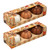 Autumn Pumpkin Shaped Candles in Warm Seasonal Colours - Set of 6