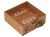 Autumn Cosy Wooden Coasters with Hedgehog Storage Holder - Set of 4