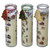 Christmas Advent Countdown Fragranced Candles in Glass Jars - Set of 3
