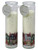 Christmas Berry Fragranced Candles in Glass Jars Festive Village  - Set of 2
