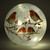 Christmas LED Glass Globe Robin & Winter Berry Design - Light Up Decoration