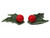 Christmas Holly Leaf Salt and Pepper Shakers - Festive Cruet Set - Set of 2
