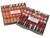 Harvey Mason Mini Christmas Saucer Crackers – Gingerbread Nutcracker – Set of 16