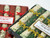 Harvey Mason Mini Christmas Saucer Crackers - Festive Designs Bows - Set of 16