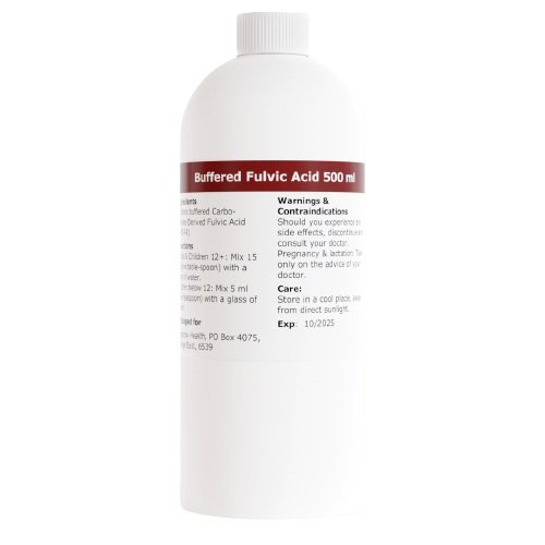 Fulvic Acid (Buffered) x 500 ml