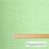 Living Weave fabric in Peppermint. Pictured with a wooden ruler to show scale