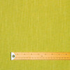 Acrylic Oilcloth Wipe Clean Fabric - Mirha Yarn Dyed - Green. Pictured with a ruler to show scale.