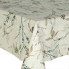 Wipe Clean Tablecloth: Digital Verdara - pictured spread on a table.