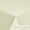 Loneta Dali Extra Wide Acrylic Coated Tablecloth: Siberia Cream