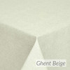 Loneta Dali Extra Wide Acrylic Coated Tablecloth:Ghent Beige