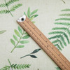Wipe Clean Fabric - Digital Freya. Pictured with a wooden ruler to show scale