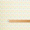 Navarra: Lina.  Wipe Clean Fabric, pictured with a wooden rule to show scale.