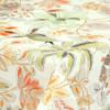 Navarra: Sandra.  Wipe Clean Tablecloth, pictured on the corner of a table.