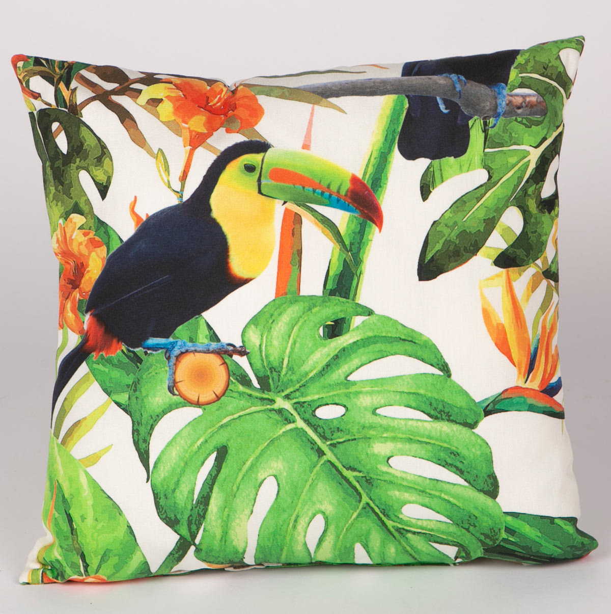 Outdoor Cushion Teflon Coated Dralon: Toucan - Main Image