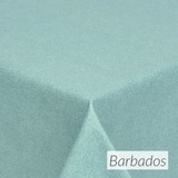 Loneta Dali Extra Wide Acrylic Coated Tablecloth: Barbados