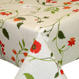 Acrylic Coated Fabric. Loneta: Manet shown draped over a table corner