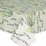 Wipe Clean Tablecloth. Culla: Lilian - pictured on a table