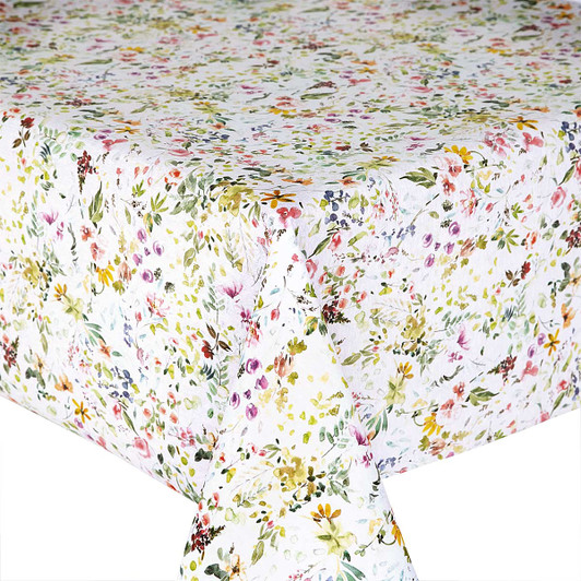 Digital Amelie: Acrylic Coated Tablecloth - pictured on a table