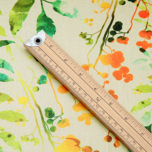 Wipe Clean Fabric. Digital: Sofia - Pictured with a ruler to show scale