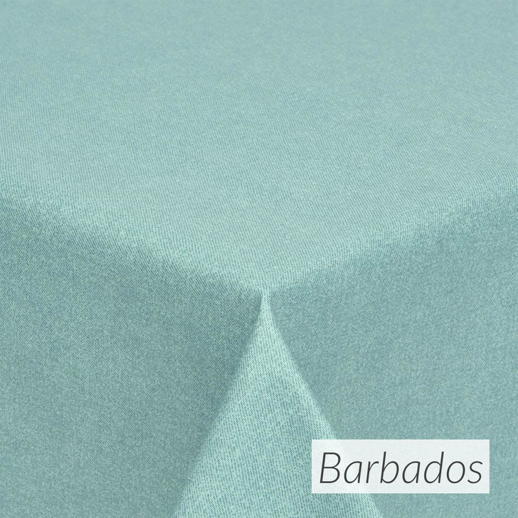 Loneta Dali Extra Wide Acrylic Coated Tablecloth: Barbados