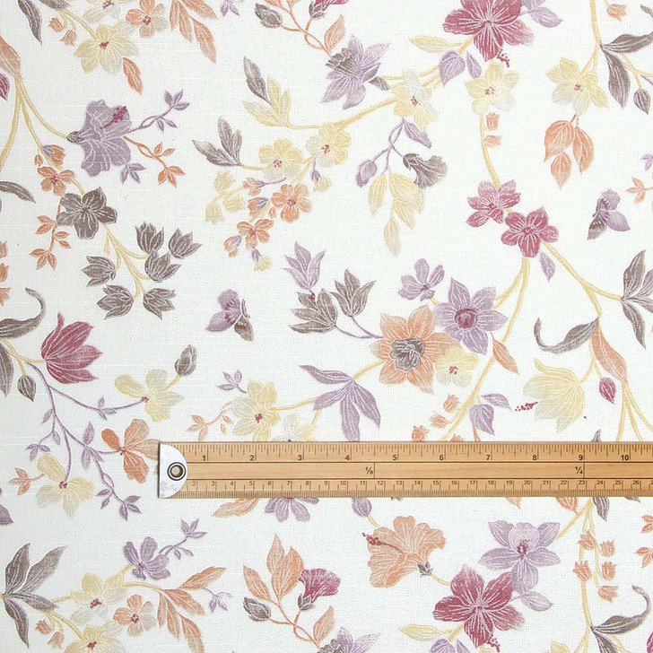 Wipe Clean Fabric - Blaze: Tia. Pictured with a metre rule to show scale