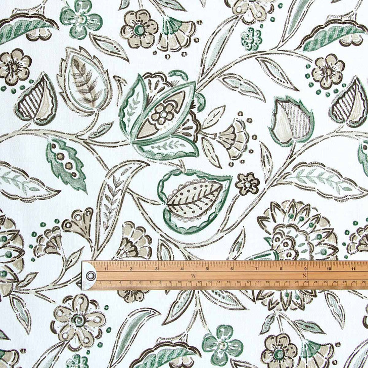 Wipe Clean Fabric - Blaze: Lottie. Pictured with a metre rule to show scale