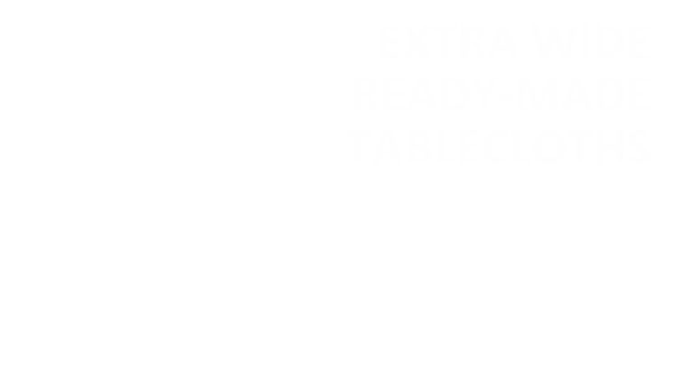 A pretty young girl looking pleased to have found Extra-Wide Wipe Clean Tablecloths