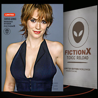 Winona Ryder [ # 3850-UNC ] FICTION X TOXIC RELOAD / Limited Edition cards